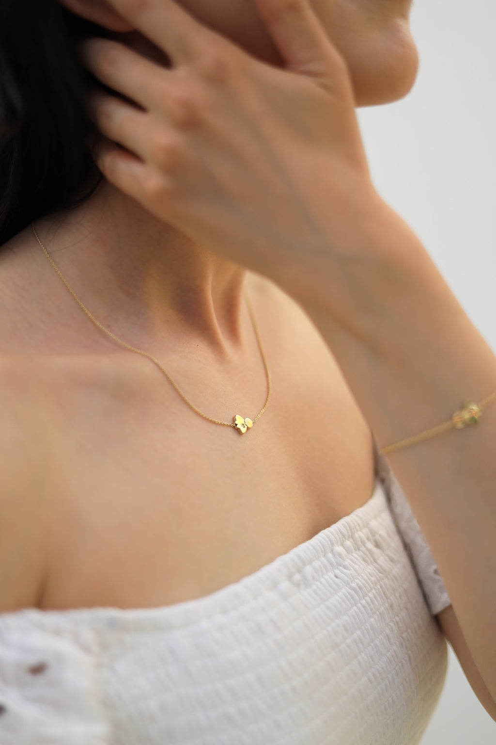 Diamond Little Angels Necklace